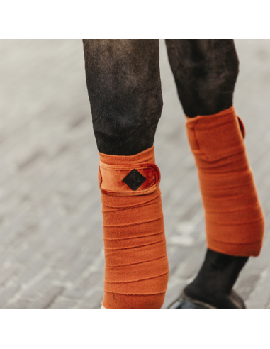 KENTUCKY HORSEWEAR - BANDES DE POLO VELVET - SET DE 4