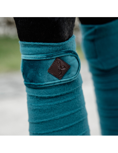 KENTUCKY HORSEWEAR - BANDES DE POLO VELVET - SET DE 4