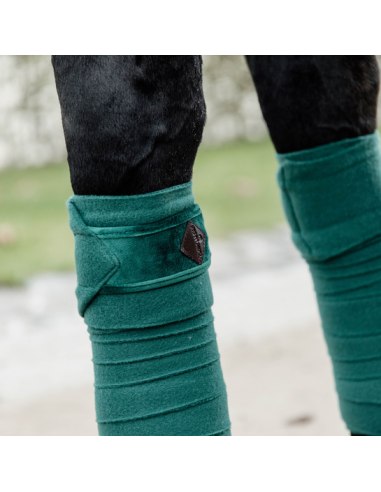 KENTUCKY HORSEWEAR - BANDES DE POLO VELVET - SET DE 4
