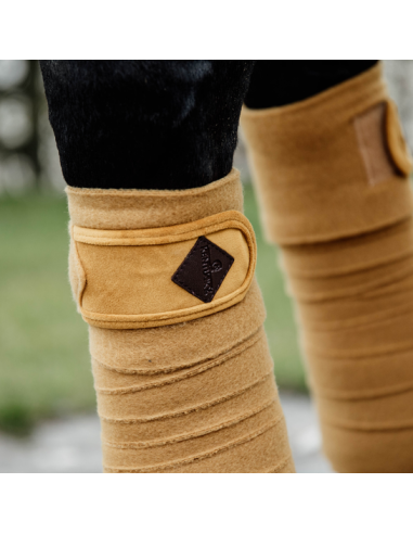 KENTUCKY HORSEWEAR - BANDES DE POLO VELVET - SET DE 4
