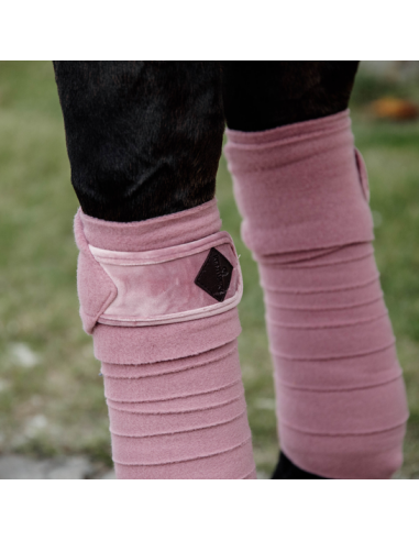 KENTUCKY HORSEWEAR - BANDES DE POLO VELVET - SET DE 4