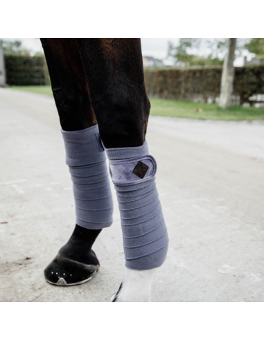 KENTUCKY HORSEWEAR - BANDES DE POLO VELVET - SET DE 4