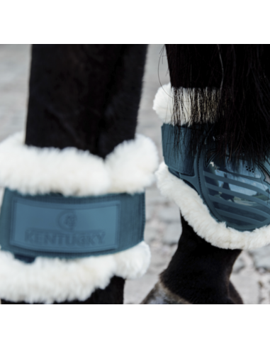 KENTUCKY HORSEWEAR - PROTÈGE BOULETS BAMBOU MOUTON VEGAN