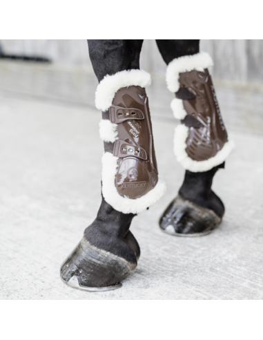 KENTUCKY HORSEWEAR - GUÊTRES BAMBOU VEGAN MOUTON VEGAN