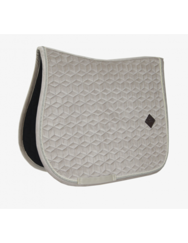KENTUCKY HORSEWEAR - TAPIS DE SELLE BASIC VELVET JUMPING