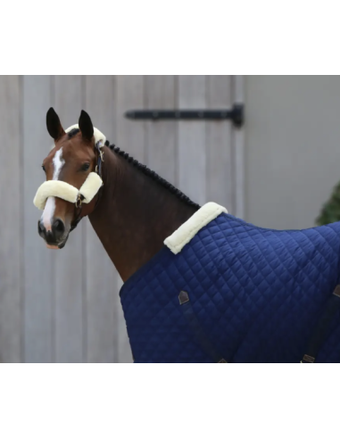 KENTUCKY HORSEWEAR - FOURREAU EN MOUTON VEGAN 4 PIÈCES