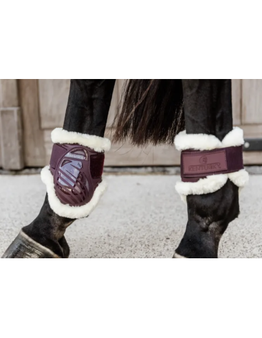KENTUCKY HORSEWEAR - PROTÈGE BOULETS BAMBOU MOUTON VEGAN