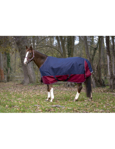 EQUITHÈME - COUVERTURE D'EXTÉRIEUR IMPERMÉABLE - 450GR - 1200D