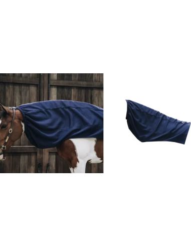 KENTUCKY HORSEWEAR - ÉCHARPE COUVRE COU - SHORT - POLAIRE MARINE