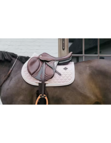 KENTUCKY HORSEWEAR - TAPIS DE SELLE - CORDON PLAT TRESSÉ - JUMPING
