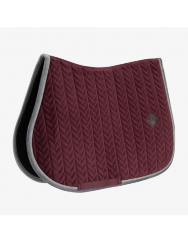 KENTUCKY HORSEWEAR - TAPIS DE SELLE VELVET CONTRAST - JUMPING