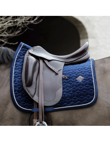 KENTUCKY HORSEWEAR - TAPIS DE SELLE DRESSAGE BASIC VELVET