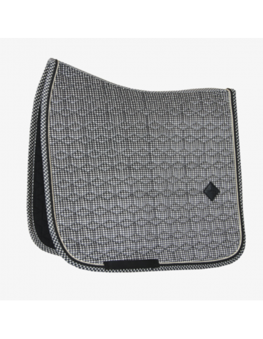 KENTUCKY HORSEWEAR - TAPIS DE SELLE DRESSAGE PIED DE POULE